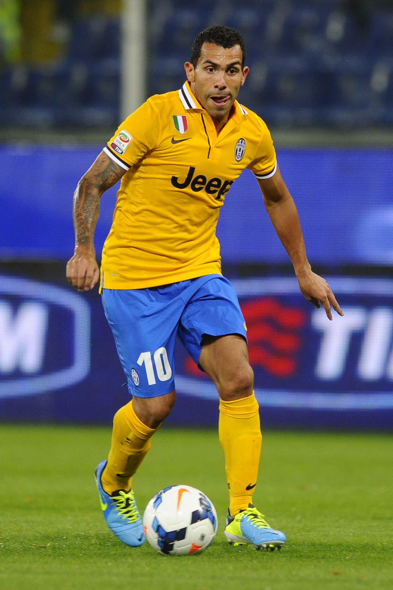 tevez juventus gialla 2013 ifa