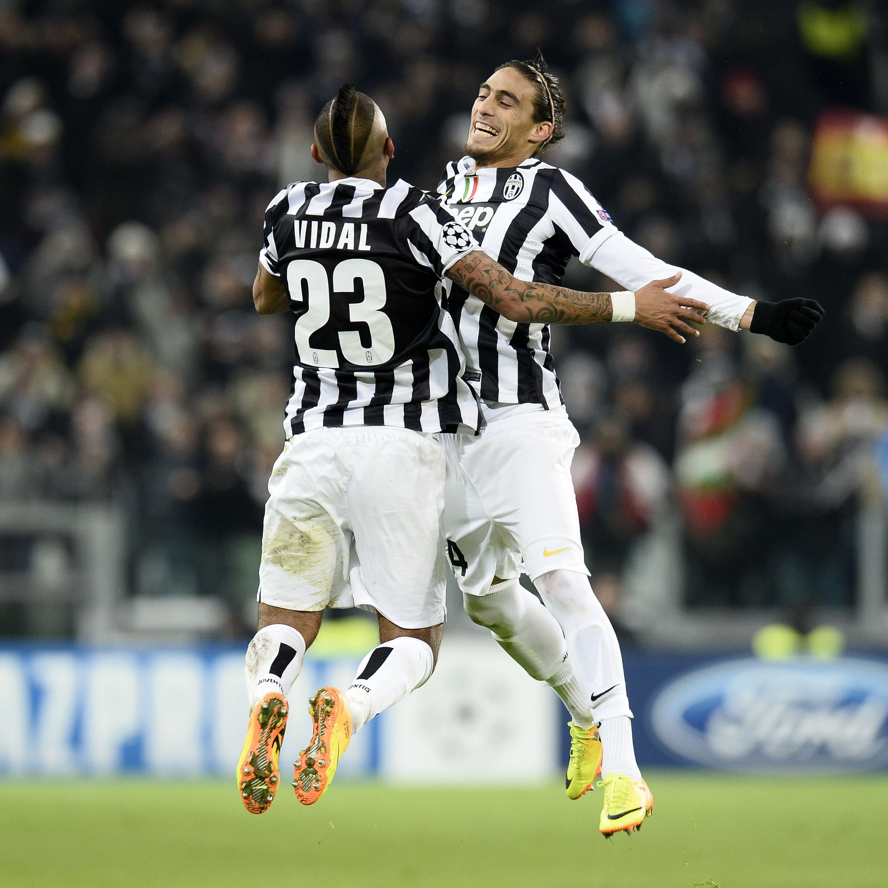 vidal caceres esultanza juventus champions 2013 ifa